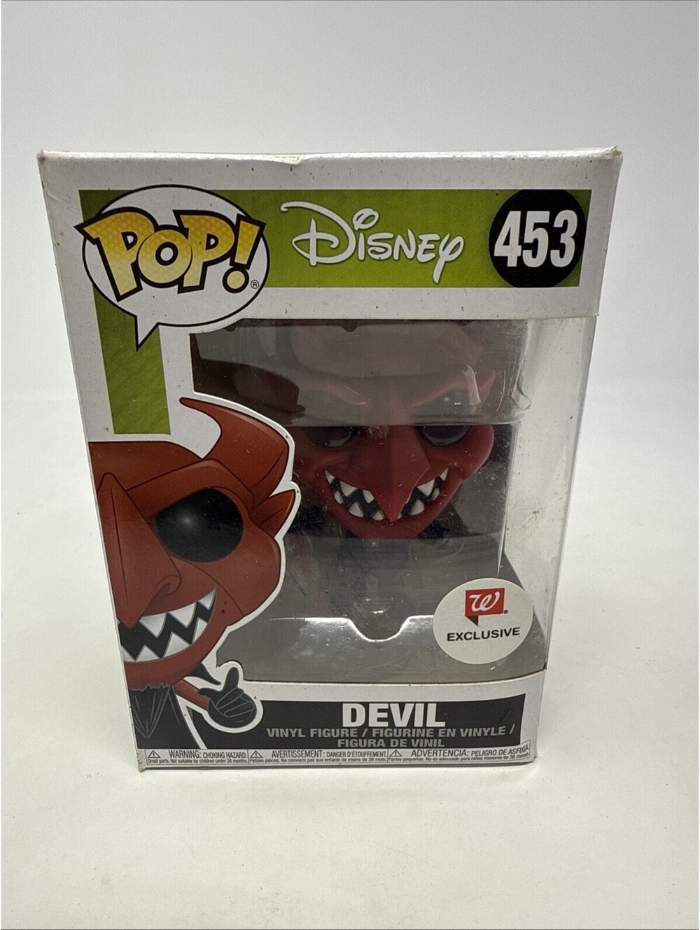 Funko Pop! Disney DEVIL Walgreens Exclusive #453 The Nightmare Before Christmas